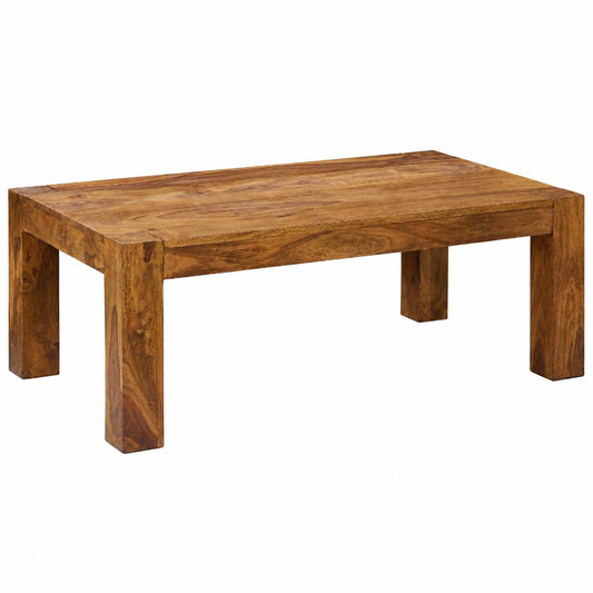 Table basse, en bois massif, 110 x 40 x 60 cm, pour le salon